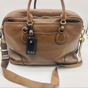 Tumi Leather Breif Bag🌱